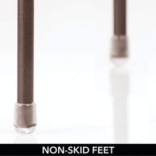 Load image into Gallery viewer, Products mdesign metal kitchen pantry countertop organizer storage shelves raised cabinet shelf racks for food dishes plates dishes bowls mugs glasses non skid feet extra large 2 pack bronze