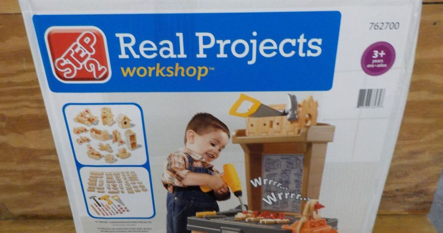 Step2 Real Projects Toy Workshop With Tools Only $34.99 Shipped (Regularly $70)