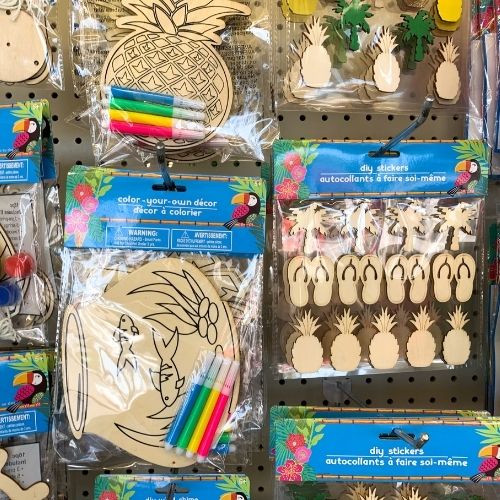 Dollar Tree Arts & Crafts Items! Fun Summer Themed Craft Sets, Canvases, Paints & More!