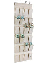 Load image into Gallery viewer, Save on mindspace over the door shoe organizer rack hanging shoe organizer for closet for closet organization laundry room pantry bathroom organizer