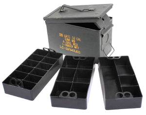 MTM Case-Gard 3 Removable Ammo Can Organizer Trays - 22-Compartments